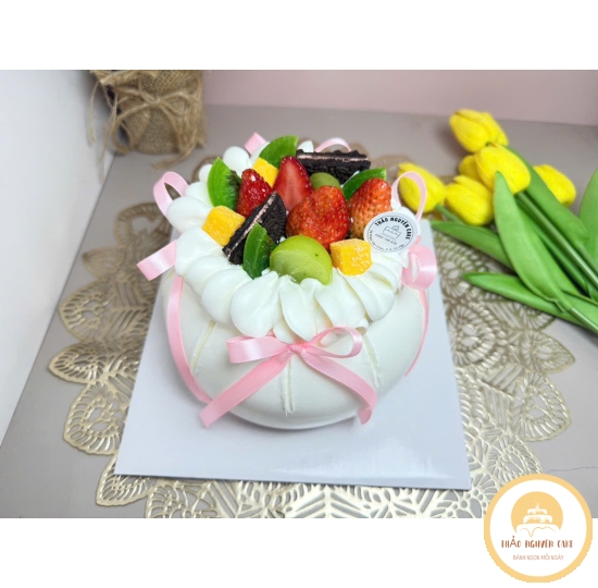 Bánh Kem Sữa Tươi  Mix trái cây | BKST64 Size 16